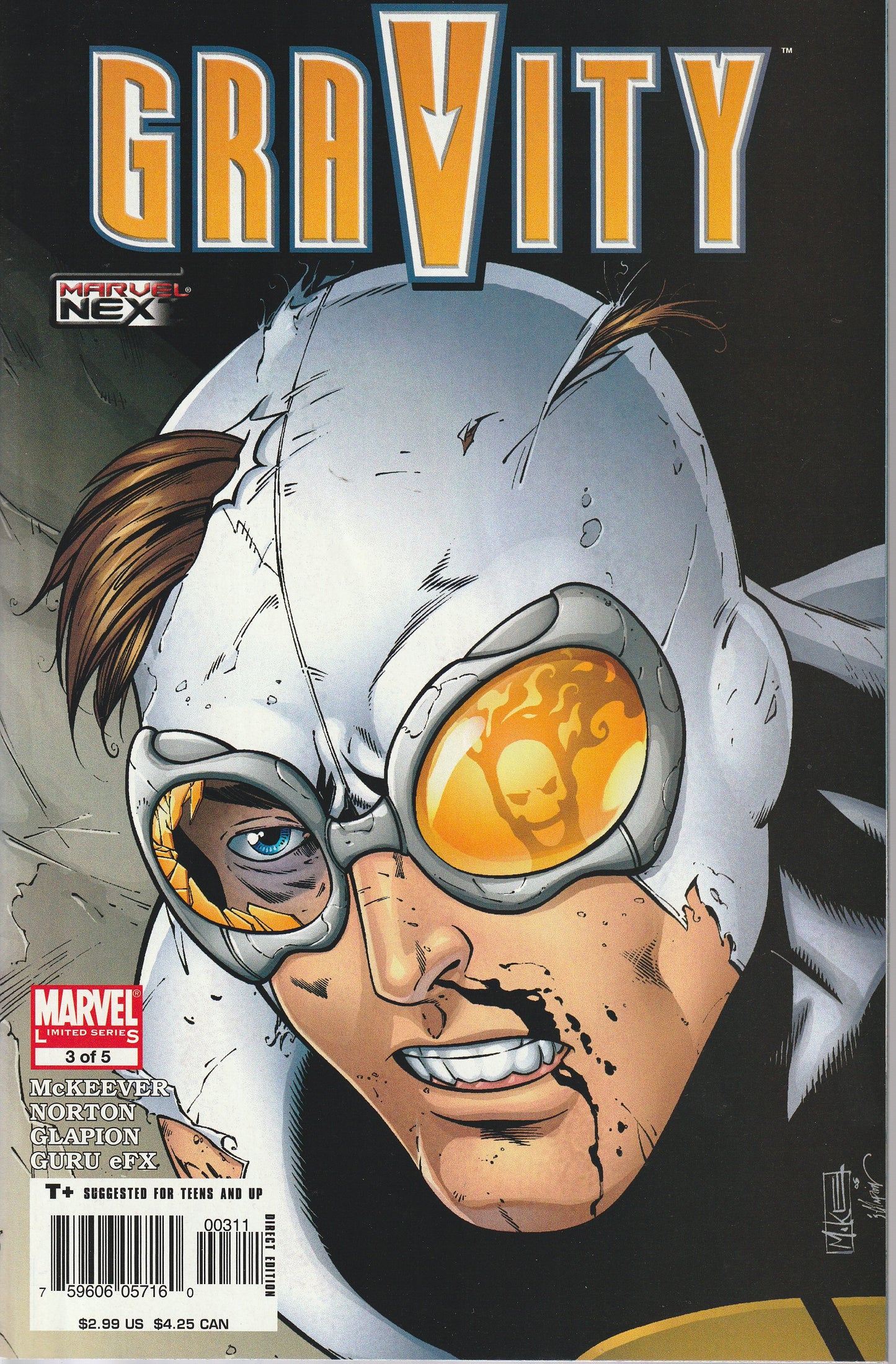 GRAVITY 1-5 * MARVEL COMICS - AUG 10 2005