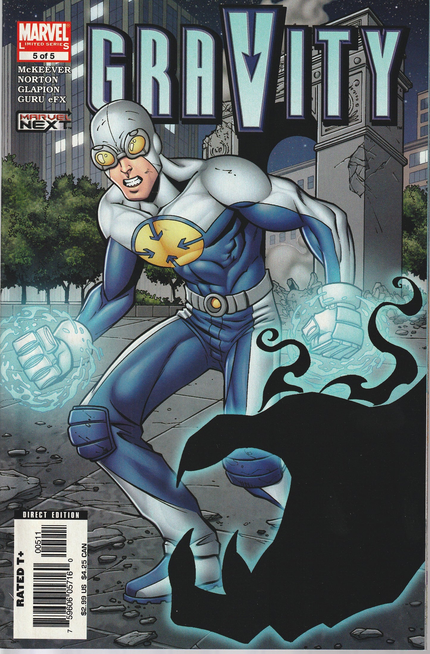 GRAVITY 1-5 * MARVEL COMICS - AUG 10 2005