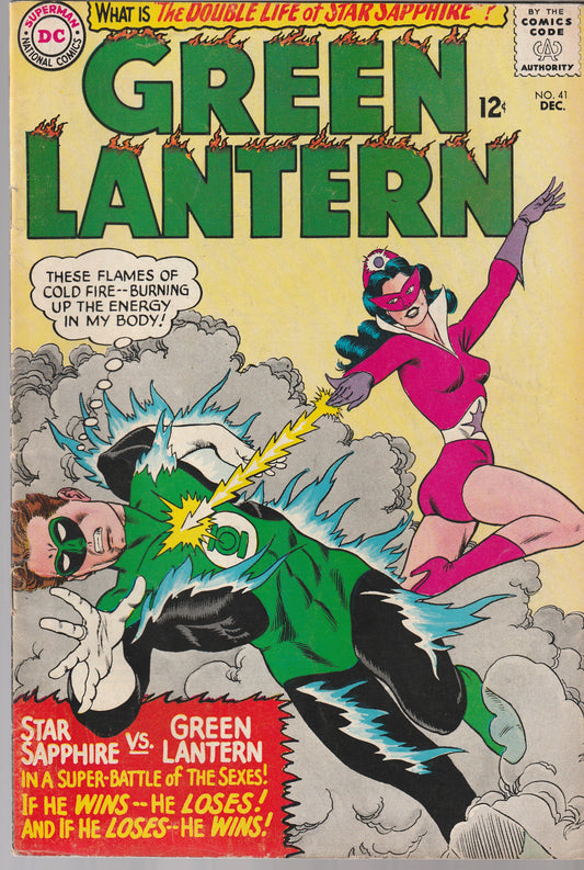 GREEN LANTERN #41 || DC COMICS || DEC 1965 || (4.5-5.0)