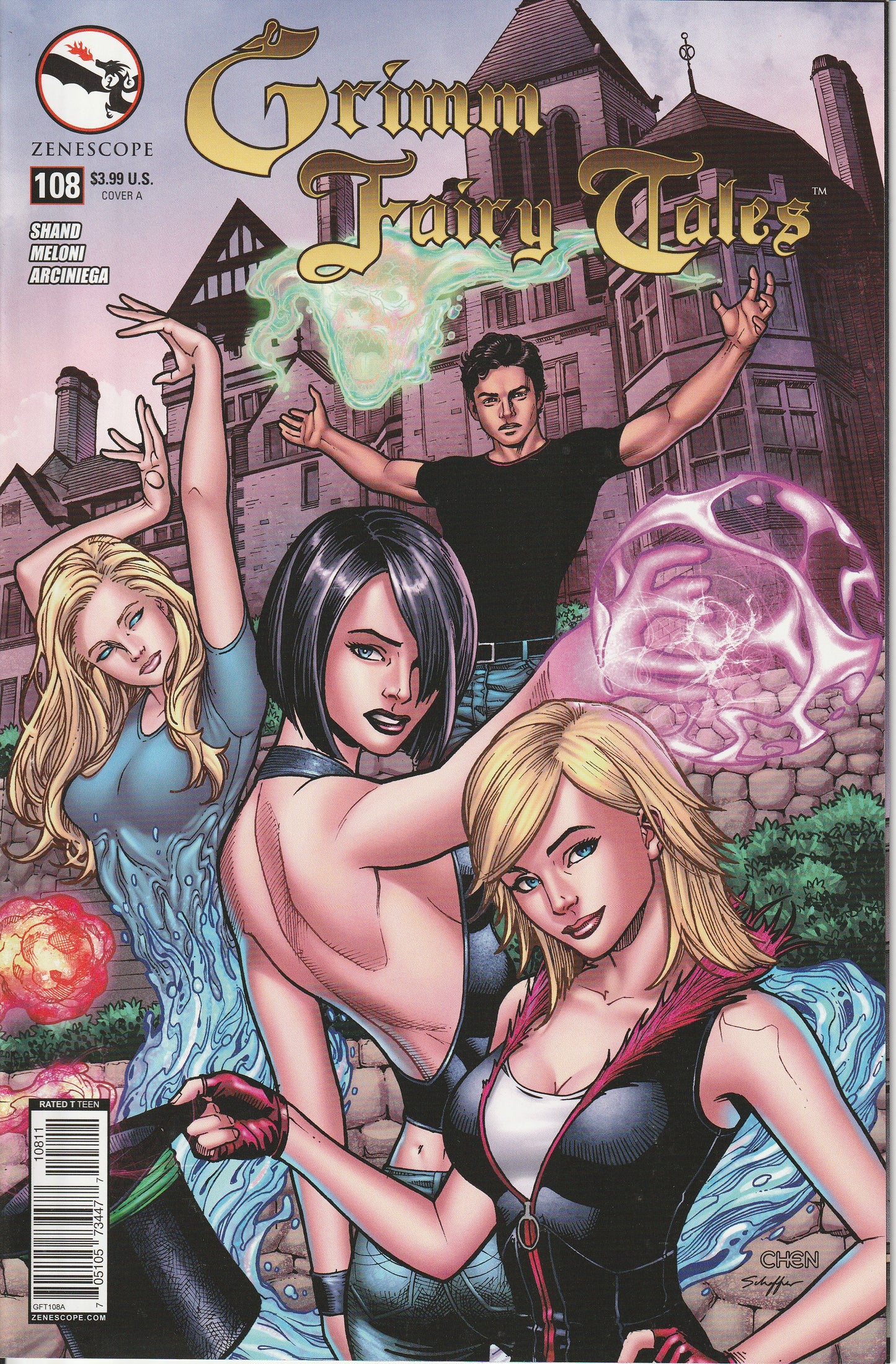 GRIMM FAIRY TALES #108 - ZENESCOPE - MAR 11 2015 - ALL 3 COVERS