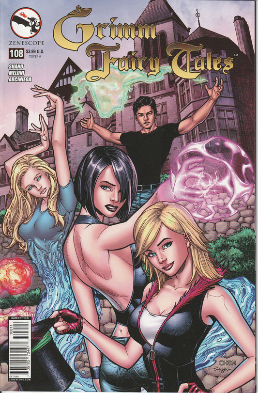 GRIMM FAIRY TALES #108 - ZENESCOPE - MAR 11 2015 - ALL 3 COVERS