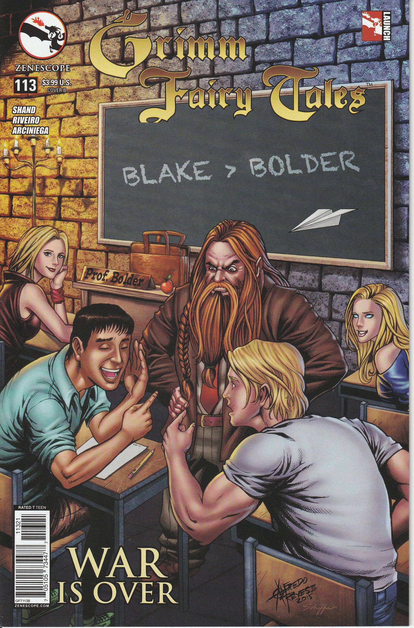 GRIMM FAIRY TALES #113 - ZENESCOPE - AUG 5 2015