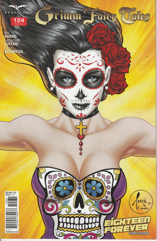 GRIMM FAIRY TALES #124 - ZENESCOPE - JAN 2016 - 3 COMIC LOT