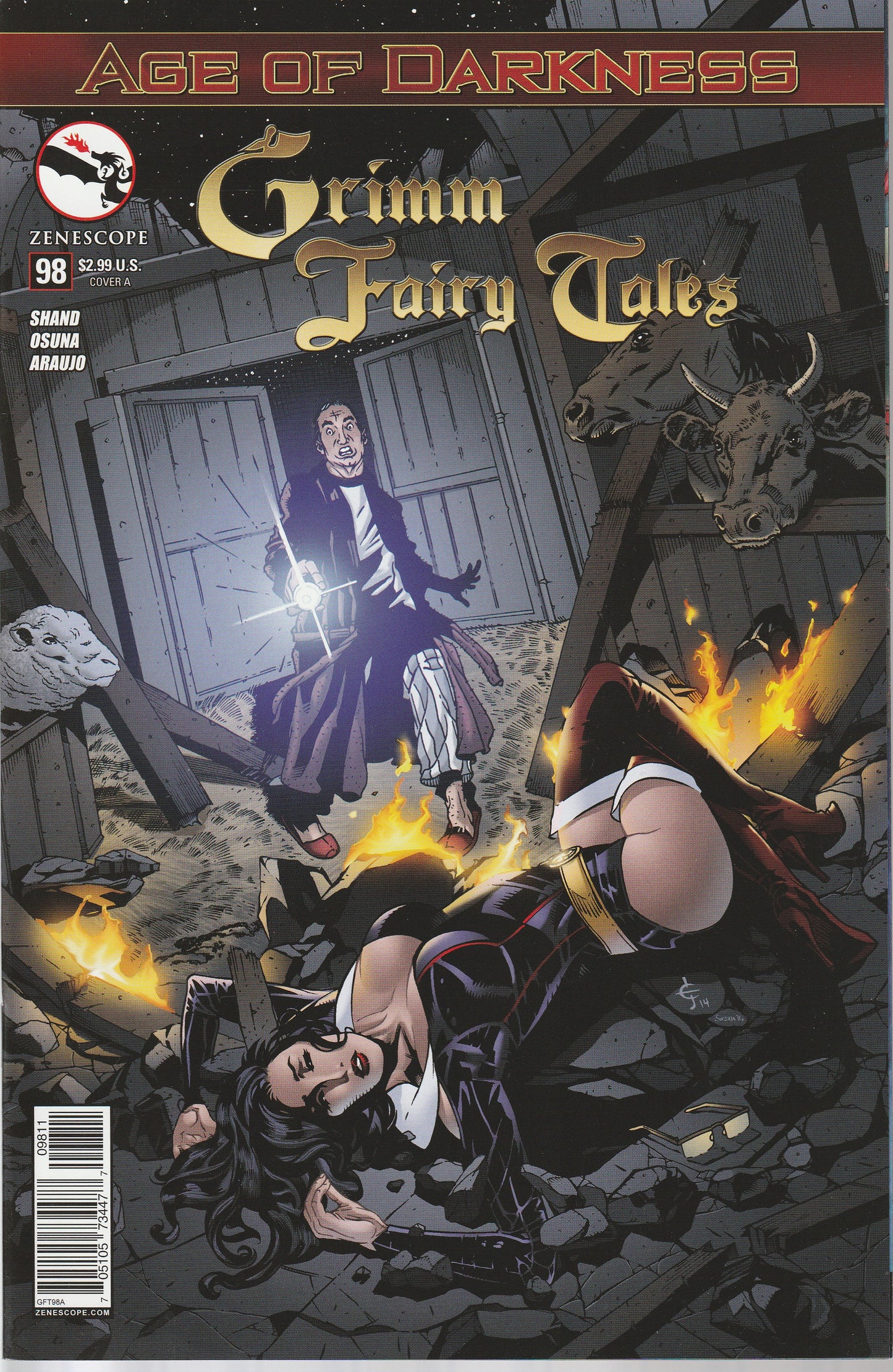 GRIMM FAIRY TALES #98 - ZENESCOPE - JUN 2014 - COVERS A, B, & C
