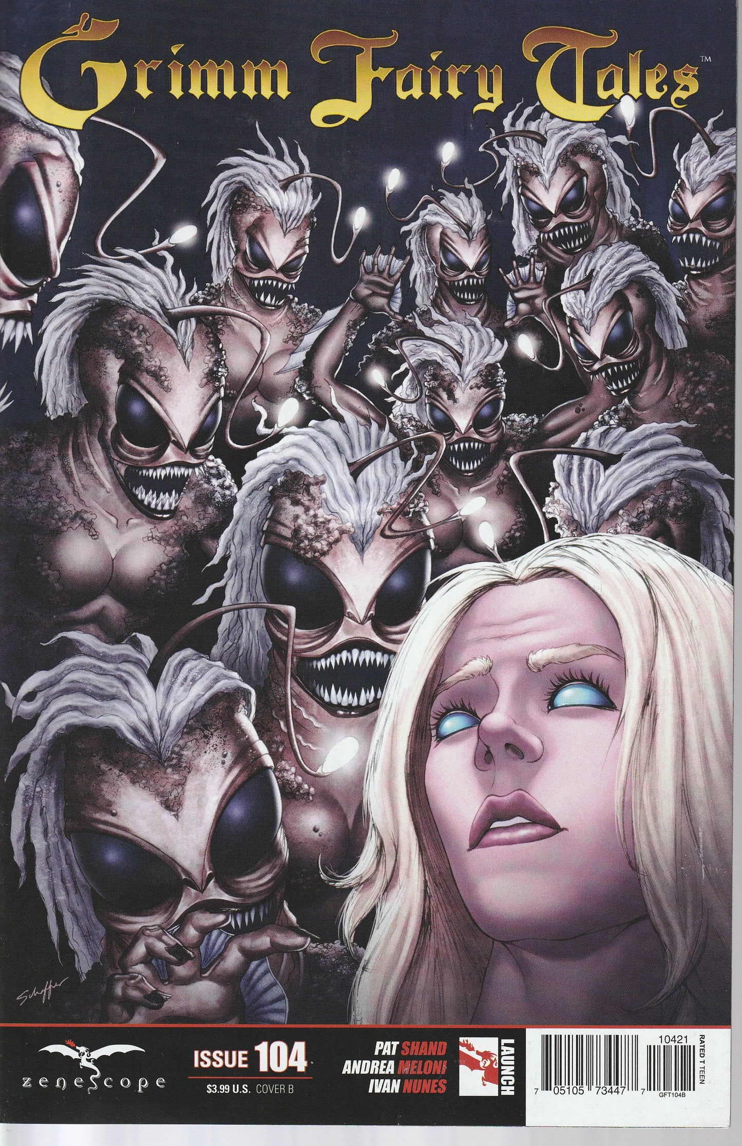 GRIMM FAIRY TALES #104 - ZENESCOPE - NOV 19 2014 - ALL 3 COVERS!