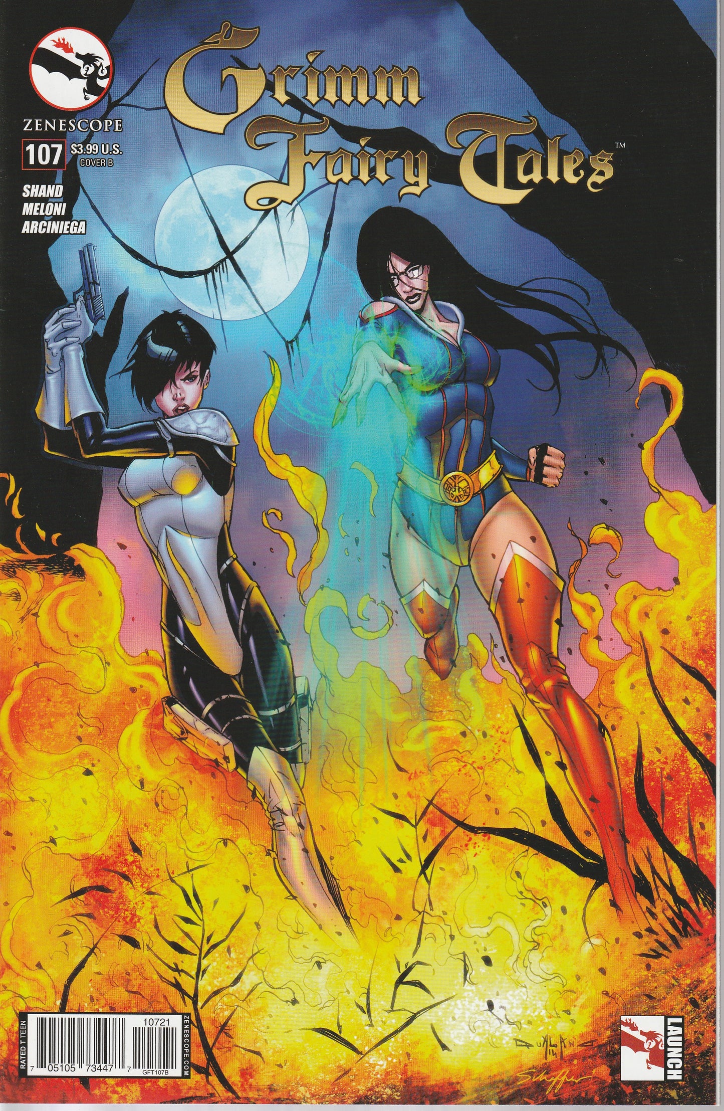 GRIMM FAIRY TALES #107 - ZENESCOPE - FEB 4 2015 - ALL 3 COVERS