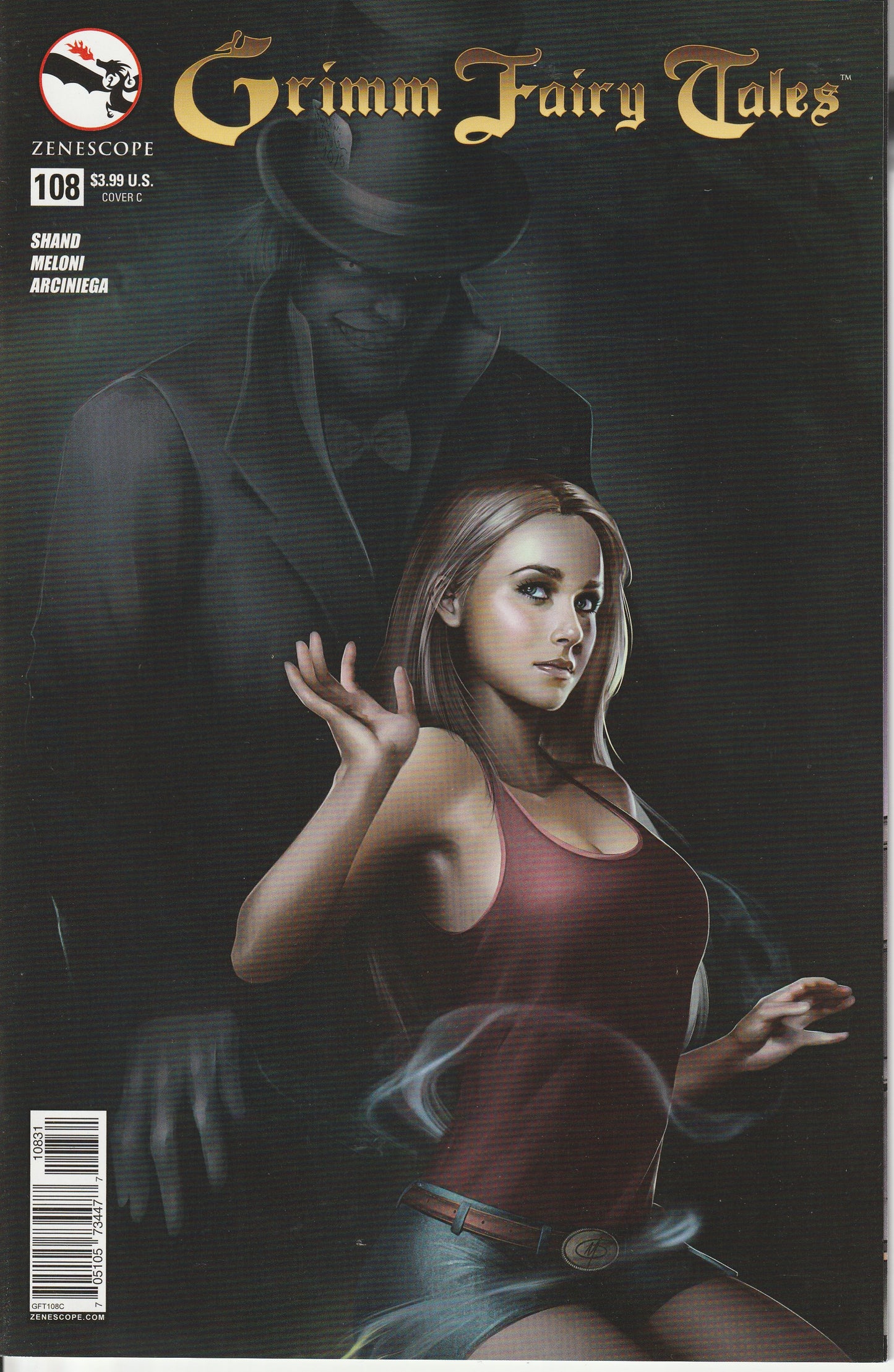 GRIMM FAIRY TALES #108 - ZENESCOPE - MAR 11 2015 - ALL 3 COVERS
