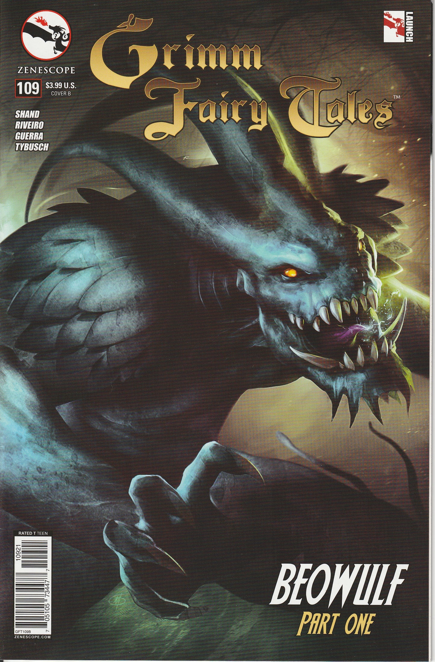 GRIMM FAIRY TALES #109 - ZENESCOPE - APR 2015 - A & B COVERS