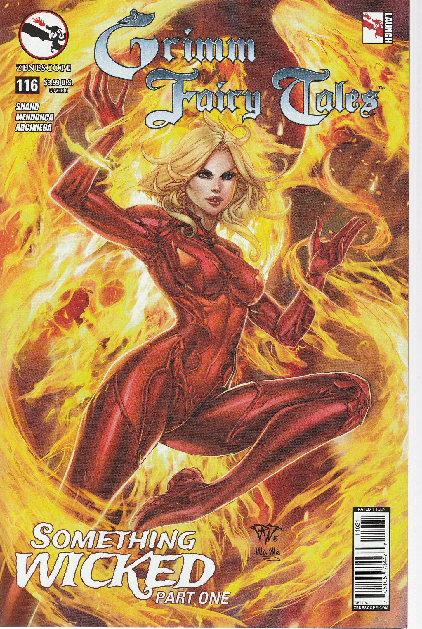 GRIMM FAIRY TALES #116 - ZENESCOPE - NOV 4 2014