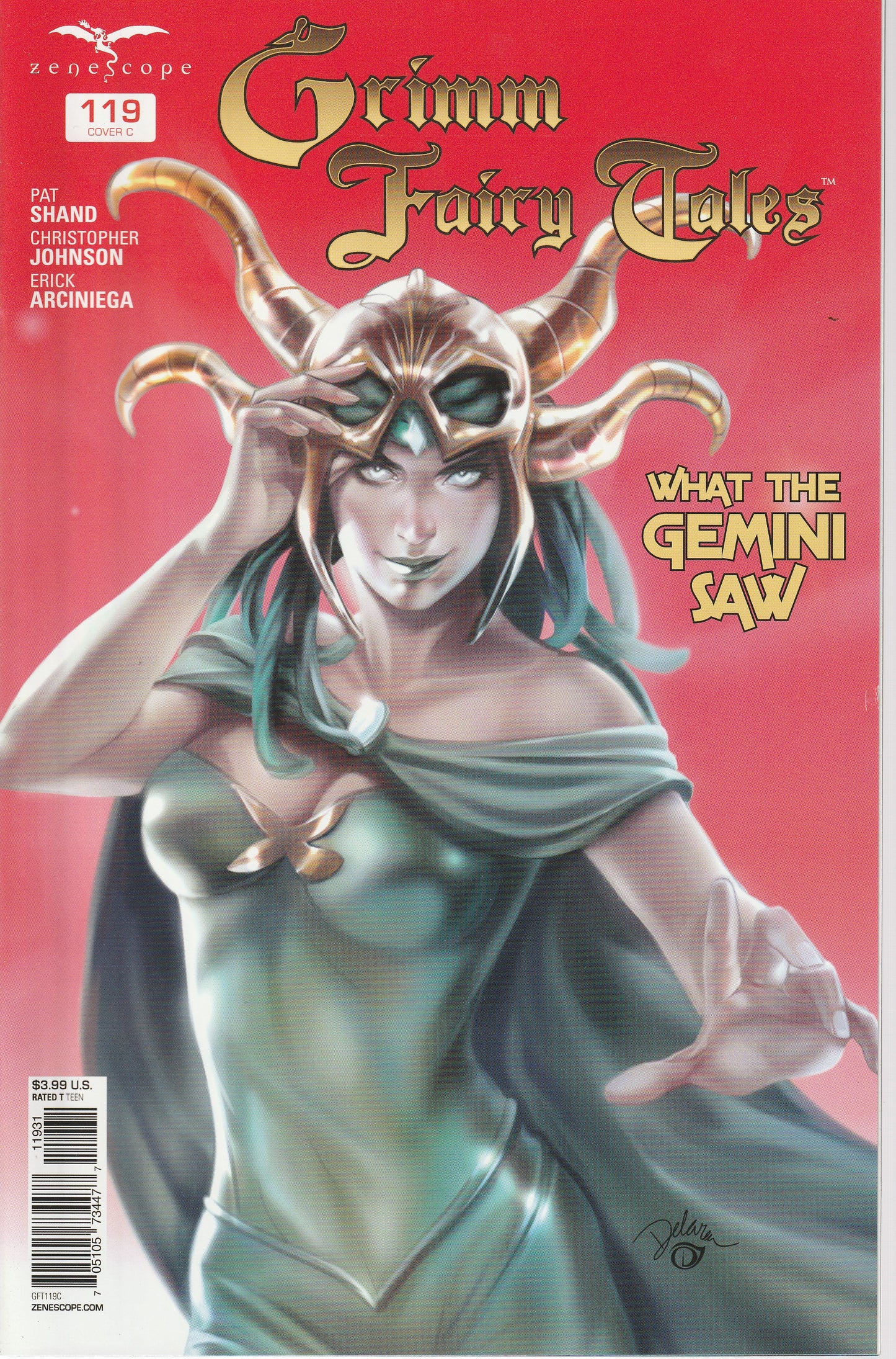 GRIMM FAIRY TALES #119 - ZENESCOPE - FEB 3 2016