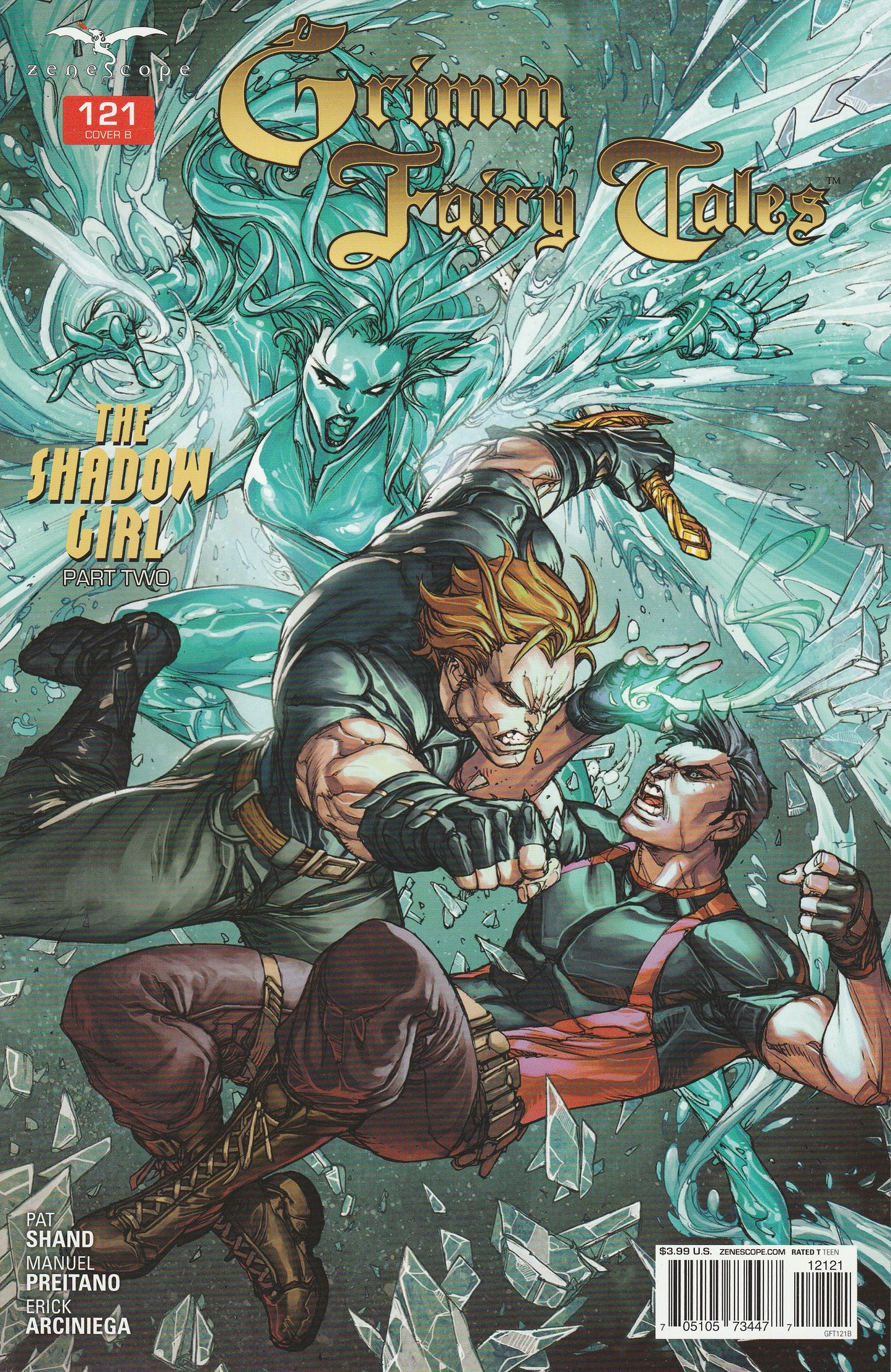 GRIMM FAIRY TALES #121 - ZENOSCOPE - APR 6 2016 - 3 COVER LOT