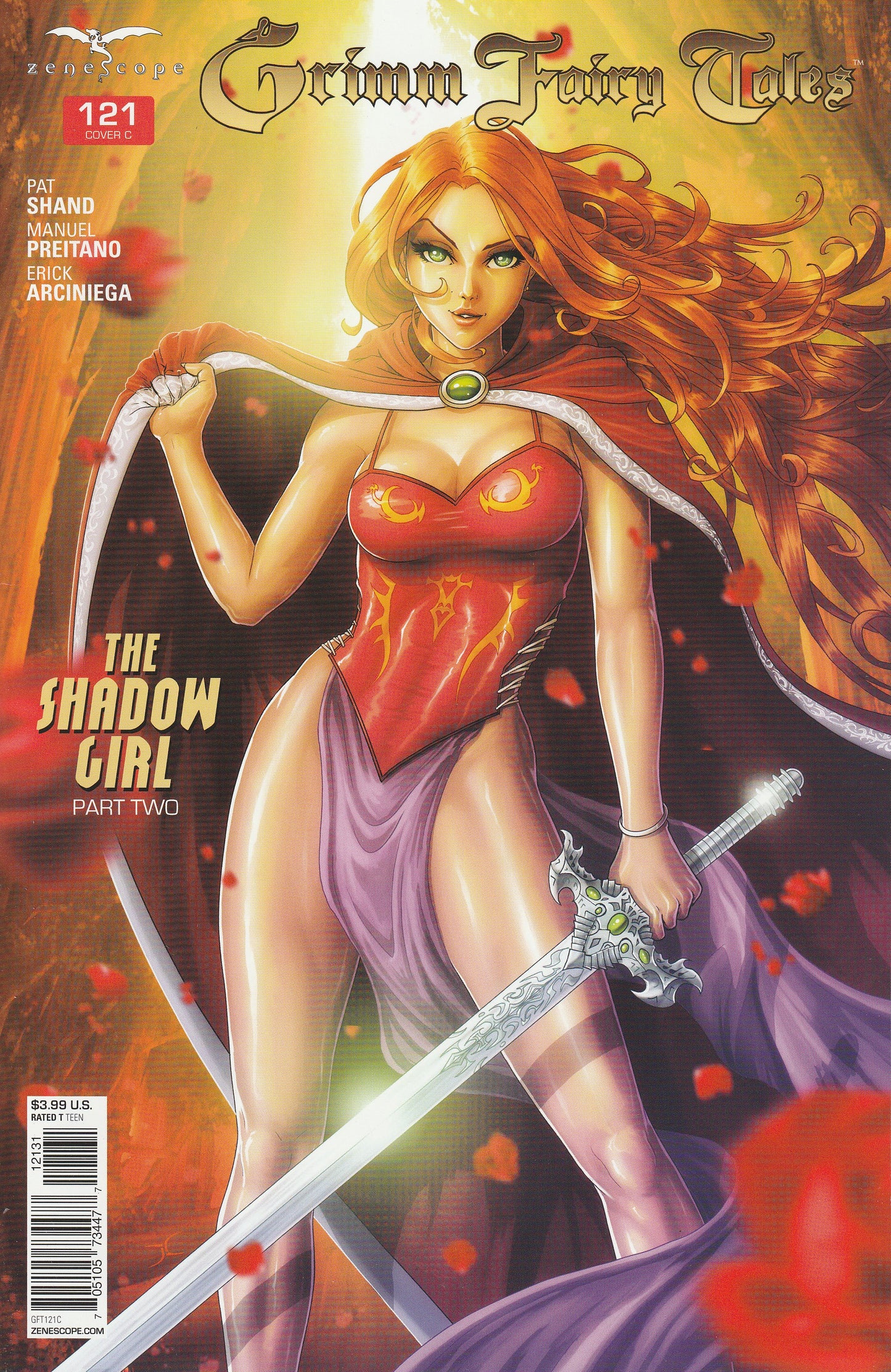 GRIMM FAIRY TALES #121 - ZENOSCOPE - APR 6 2016 - 3 COVER LOT