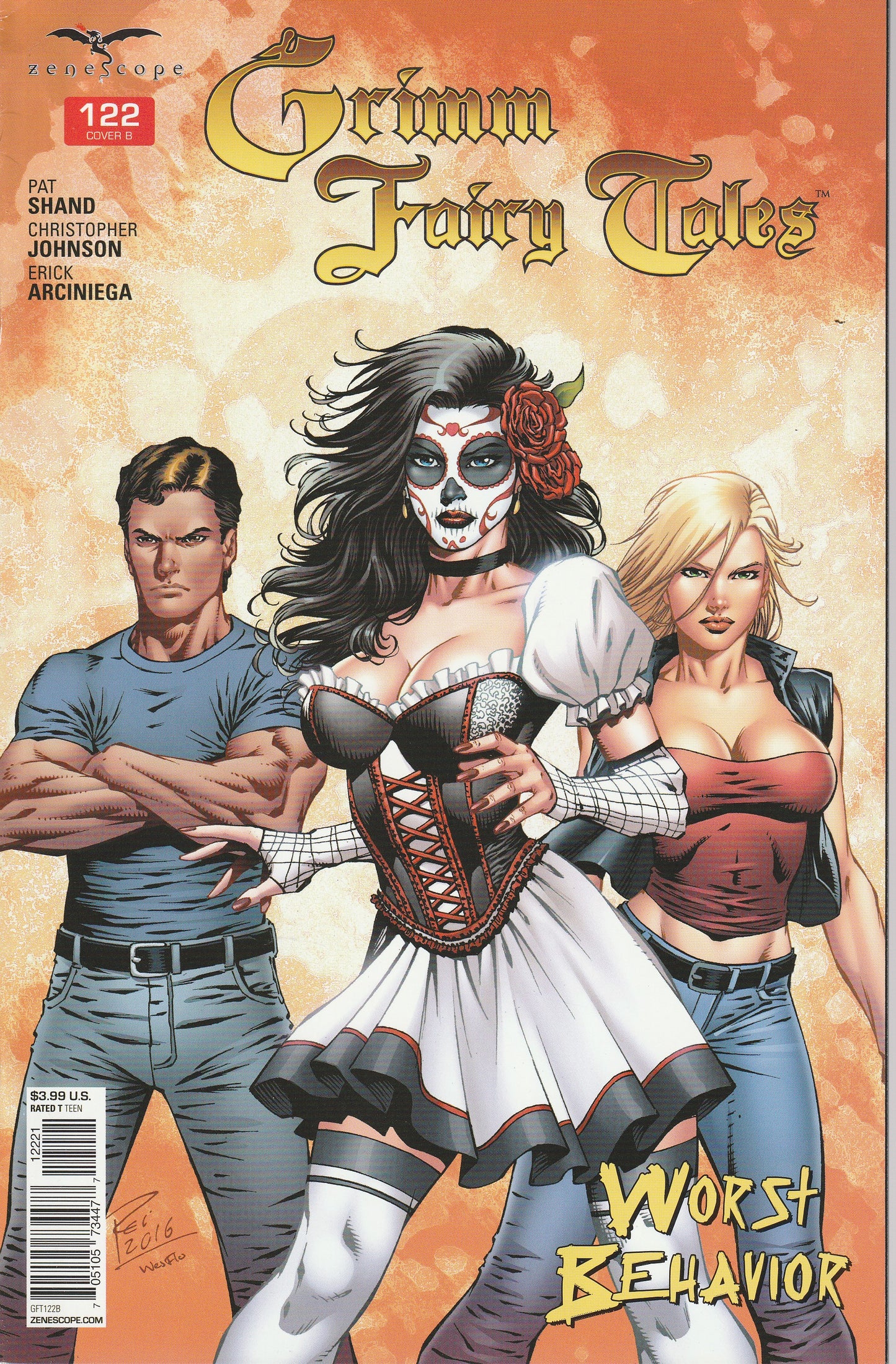 GRIMM FAIRY TALES #122 - ZENESCOPE - MAY 4 2016