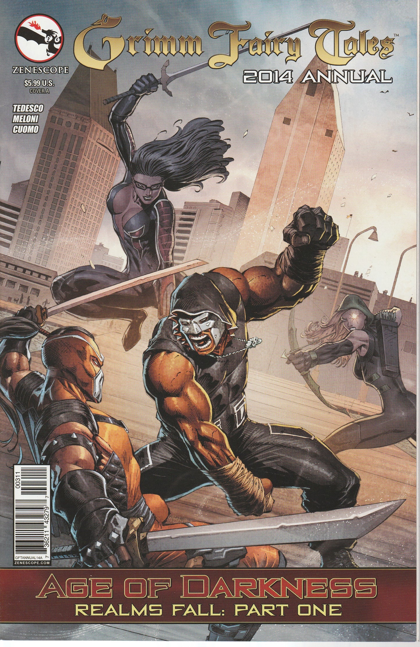 GRIMM FAIRY TALES ANNUAL 2014 - ZENESCOPE - MAY 14 2014