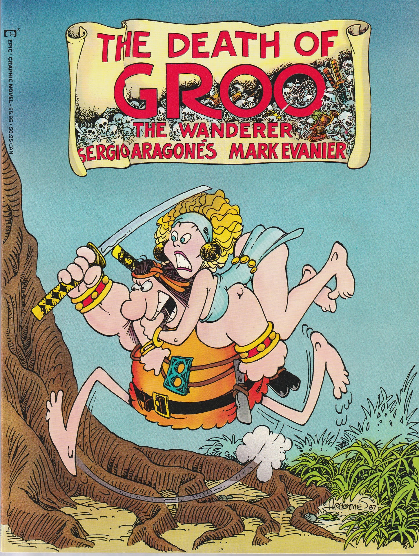 THE DEATH OF GROO THE WANDERER || MARVEL GRAPHIC NOVEL || 1987