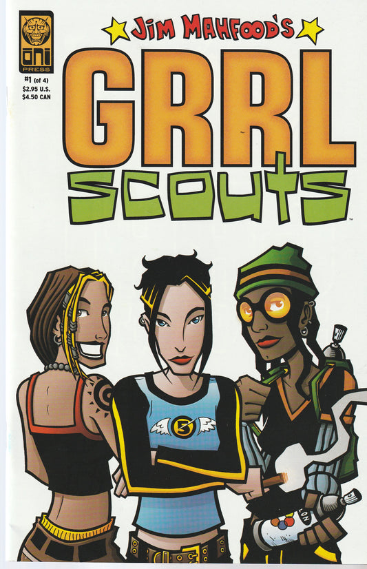 GRRL SCOUTS 1-4 || ONI PRESS || MAR 1999