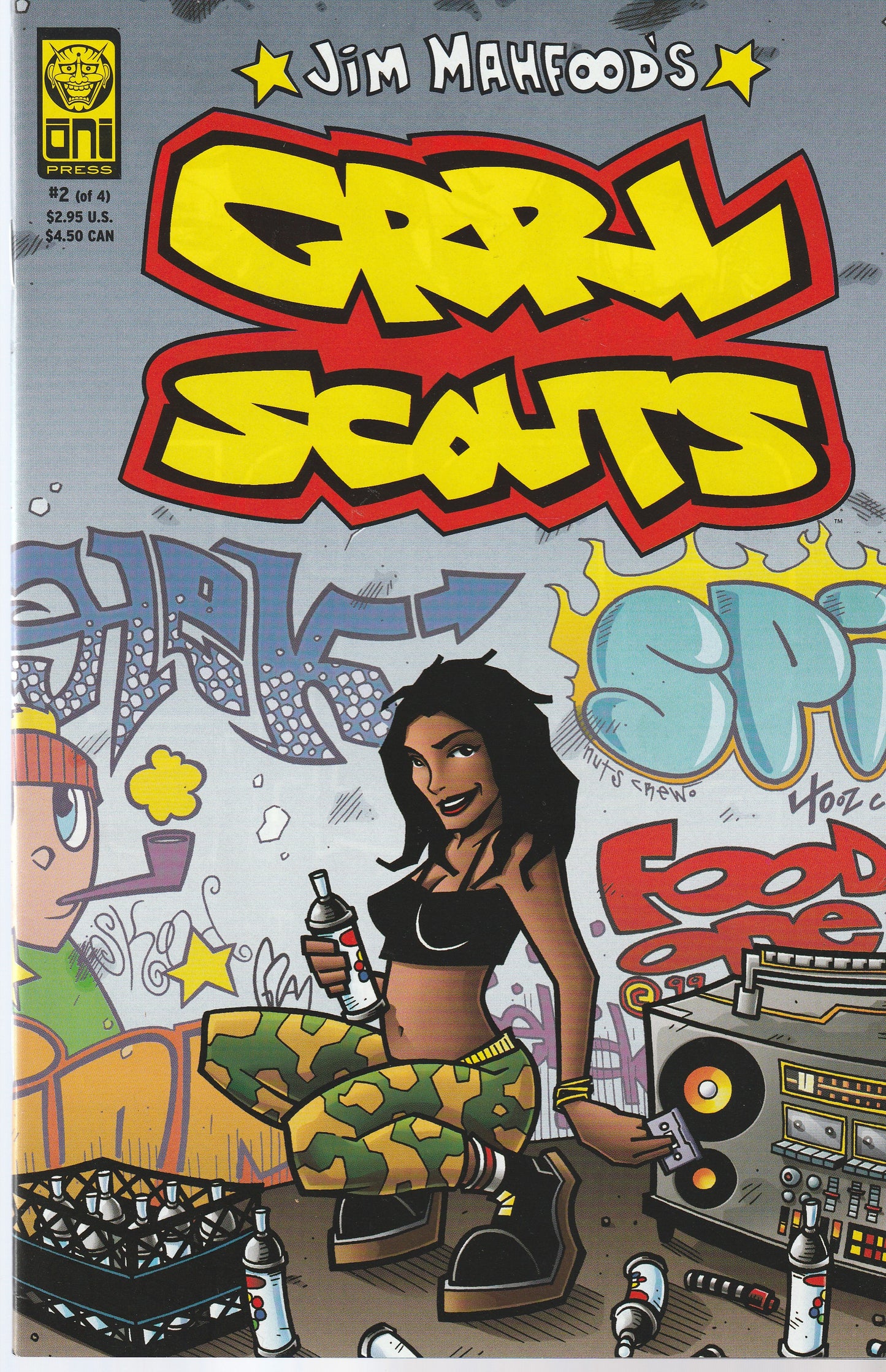 GRRL SCOUTS 1-4 || ONI PRESS || MAR 1999