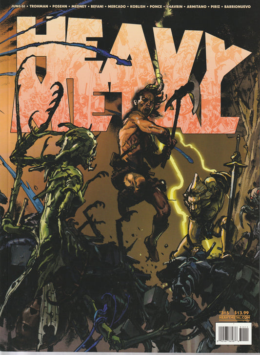 HEAVY METAL MAGAZINE #315 - METAL MAMMOTH - MAR 2022
