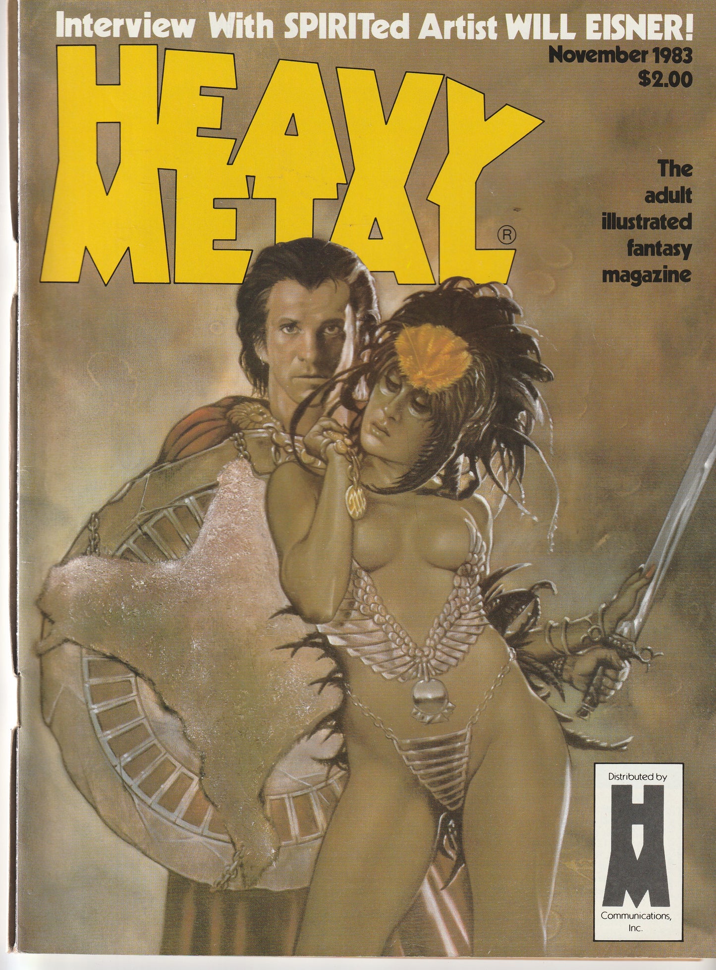 HEAVY METAL NOV 1983 || HEAVY METAL || (7.5-8.0)