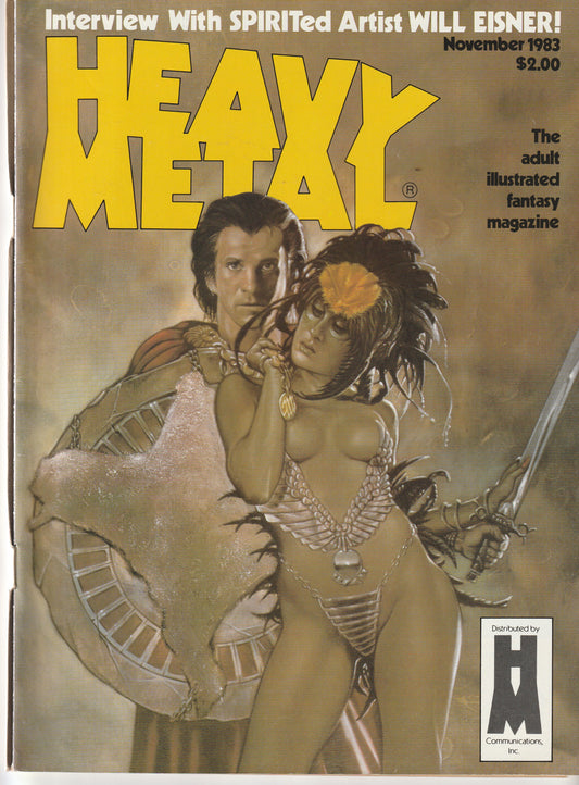 HEAVY METAL NOV 1983 || HEAVY METAL || (7.5-8.0)