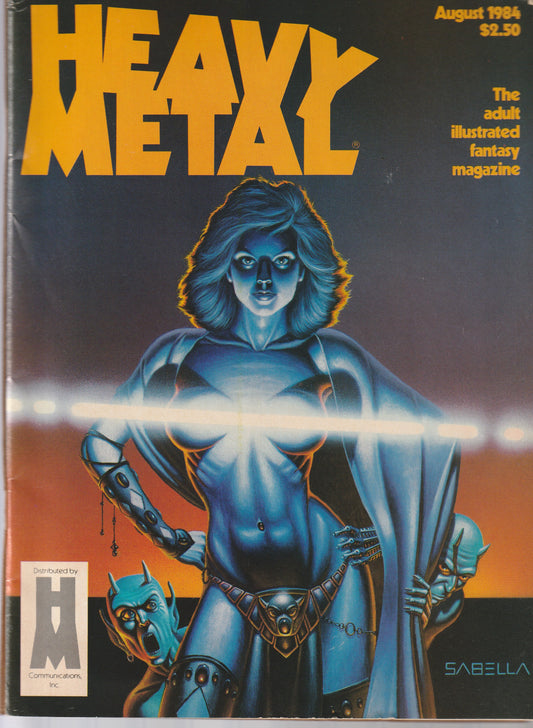 HEAVY METAL #89 || HEAVY METAL || AUG 1984 || (7.0-7.5)