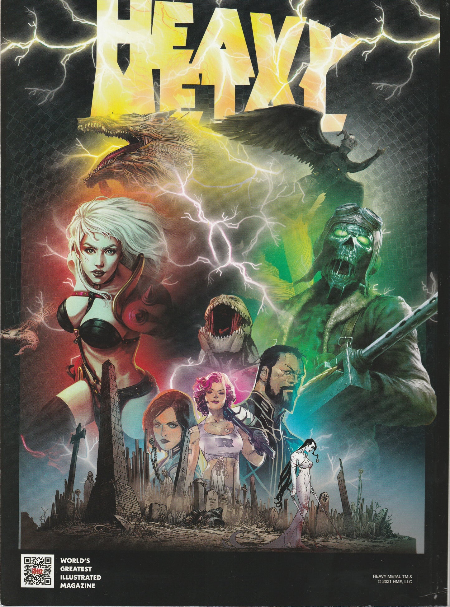 HEAVY METAL MAGAZINE #308 - HEAVY METAL - 2021 (7.5)