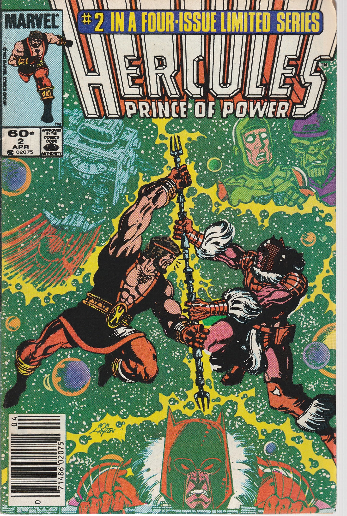 HERCULES 1-4 * COMPLETE SET - MARVEL COMICS - 1984