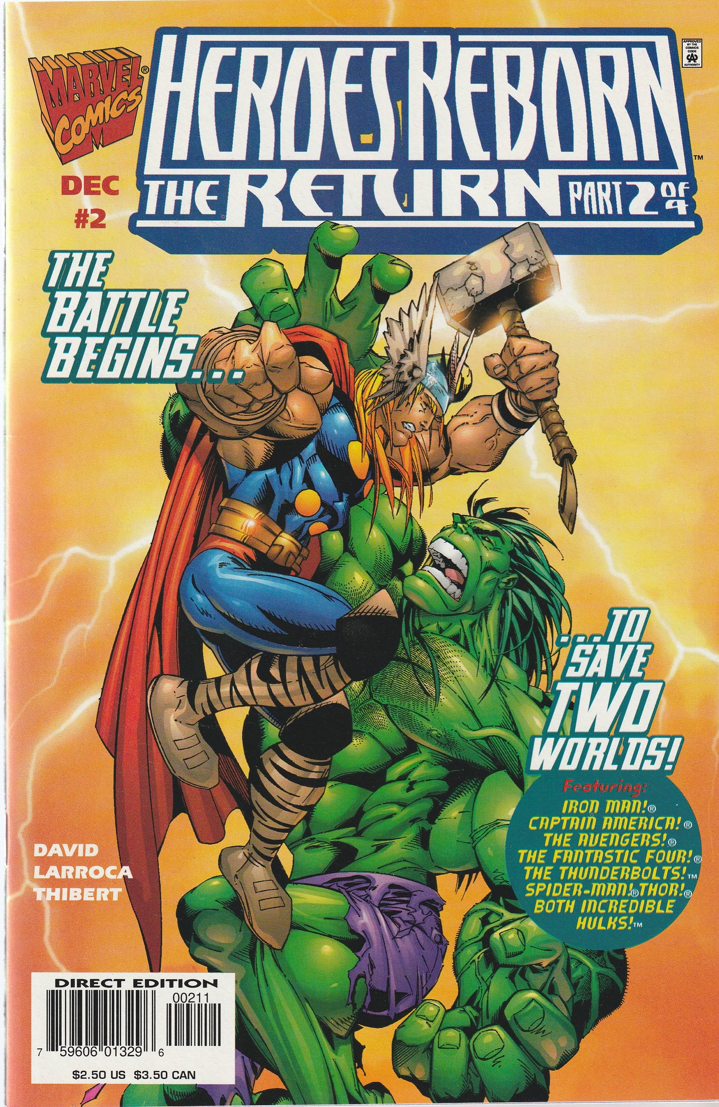 HEROES REBORN : THE RETURN 1-4 || MARVEL COMICS || DEC 1997