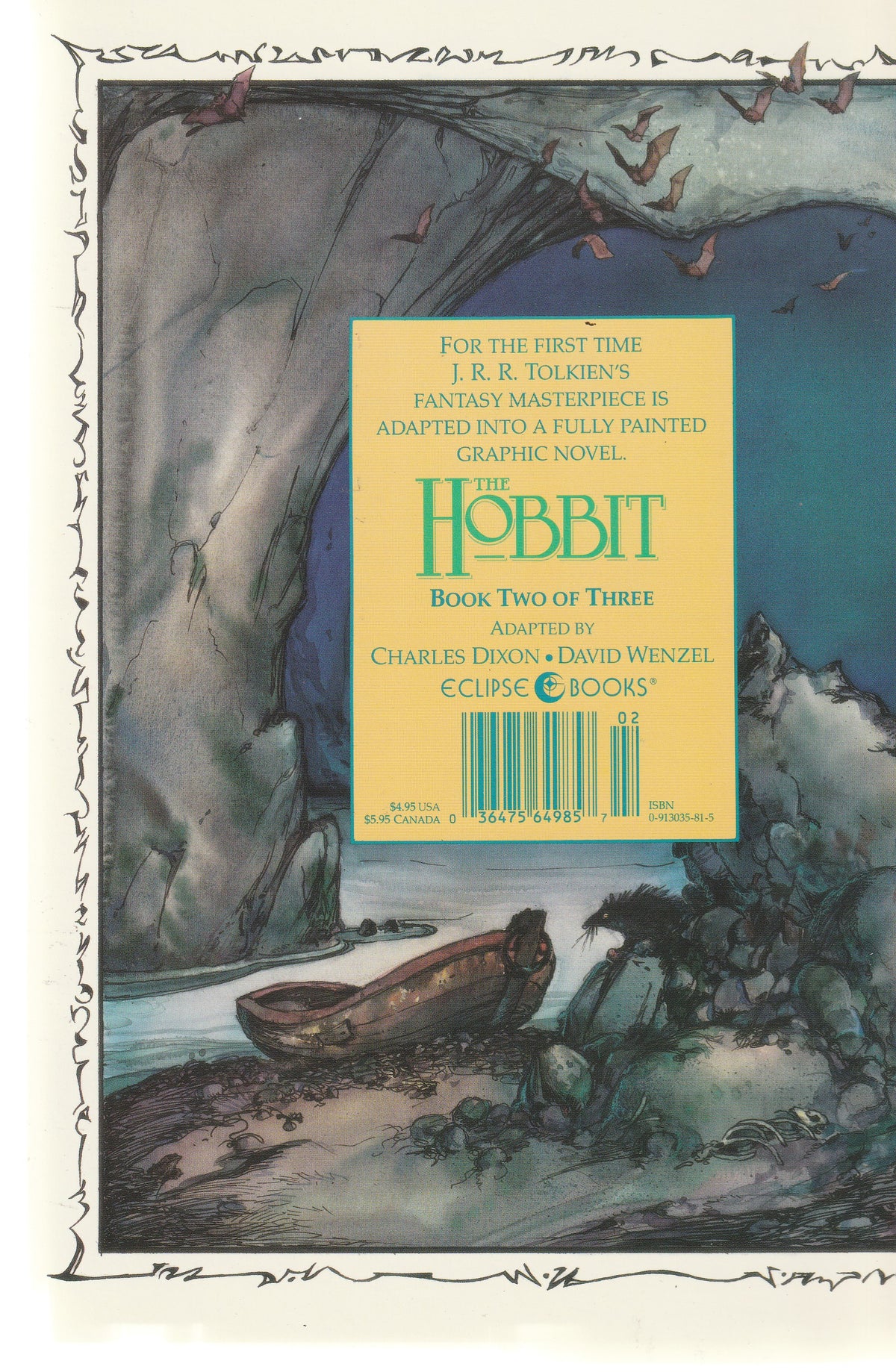 THE HOBBIT #2 || ECLIPSE BOOKS || 1990 || NM+