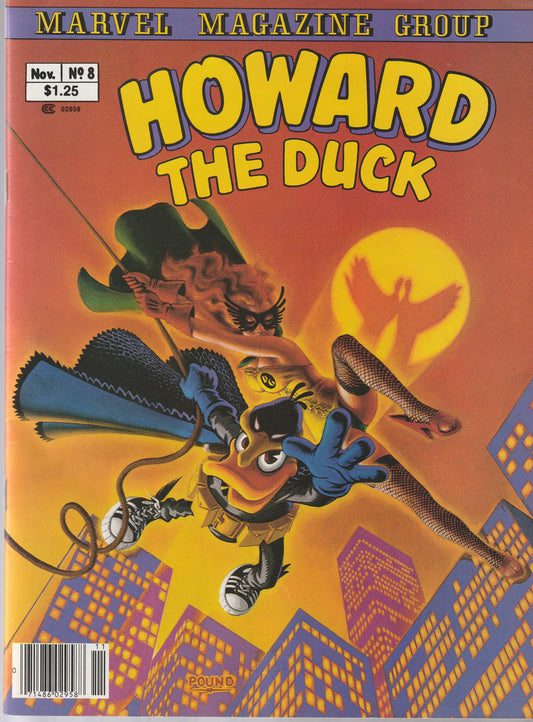 HOWARD THE DUCK MAGAZINE #8 - MARVEL COMICS - NOV 1980 (NM)