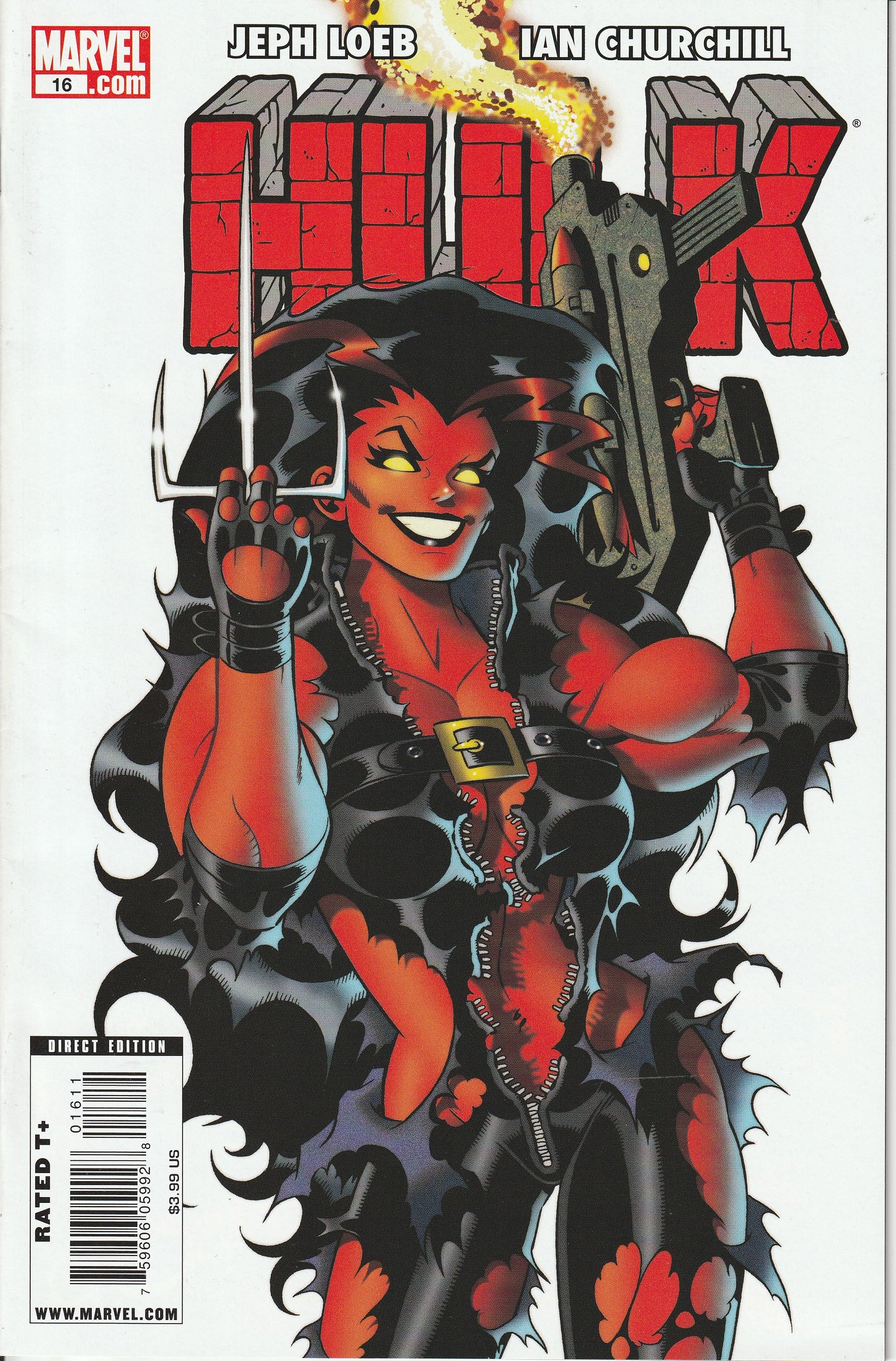 HULK #16 (2009) 1st RED SHE-HULK