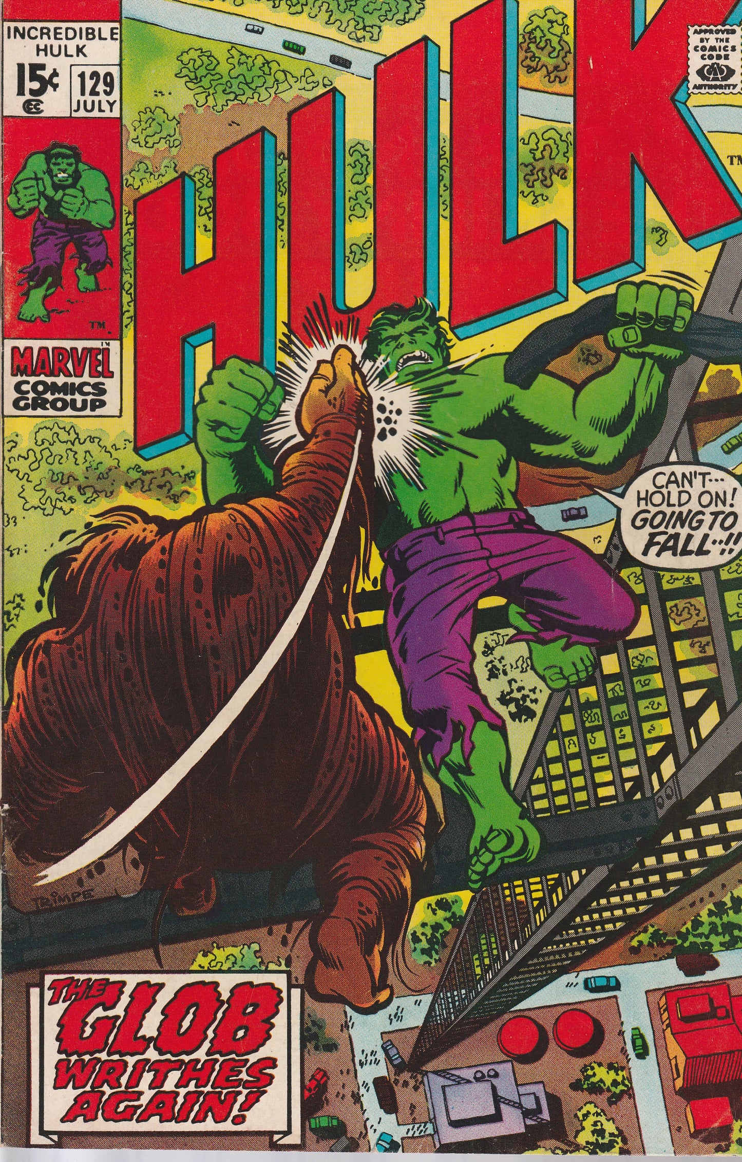 THE INCREDIBLE HULK #129 - 7.0-7.5