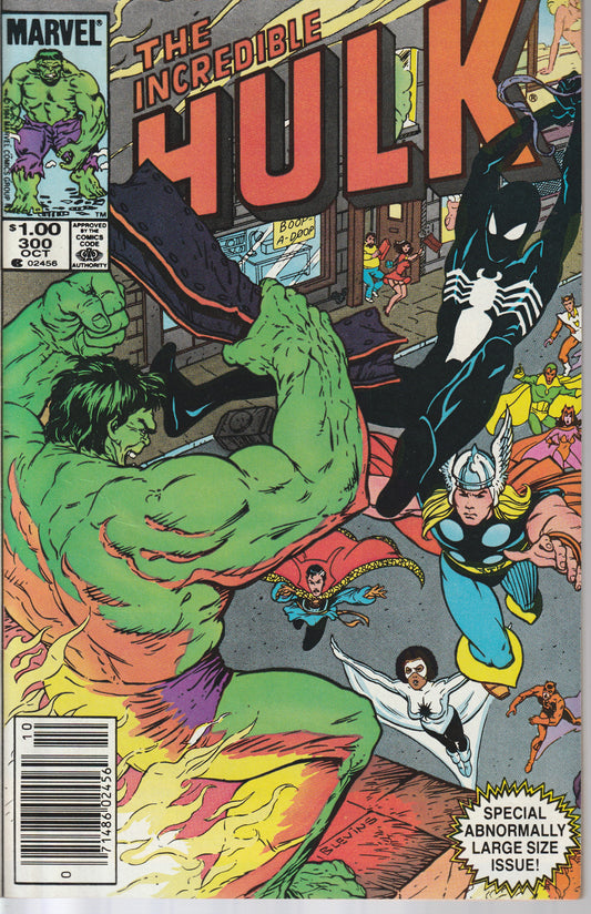 INCREDIBLE HULK #300 - MARVEL - OCT 1984 (9.0)