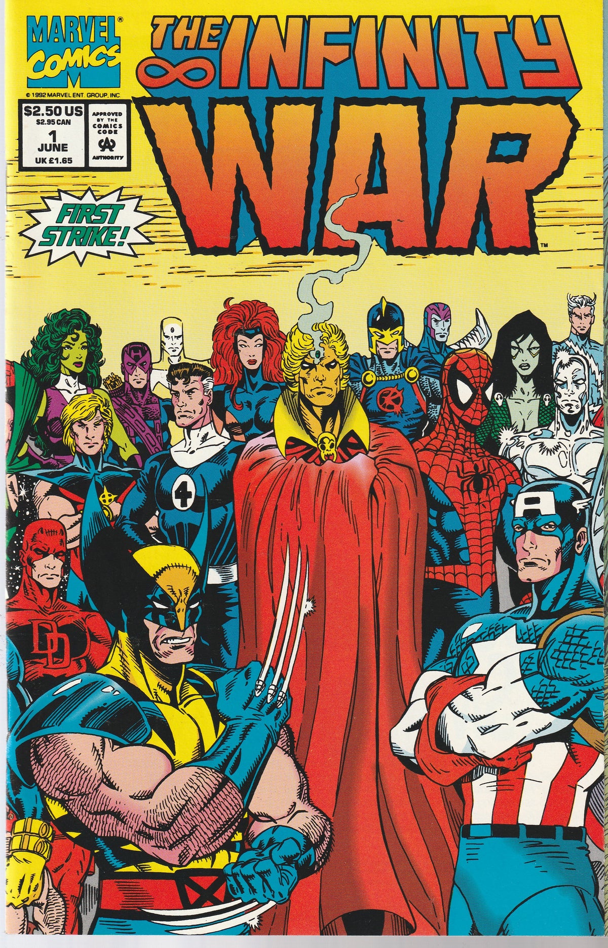 INFINITY WAR 1-6 || MARVEL COMICS || JUN 1992