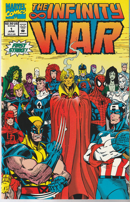 INFINITY WAR 1-6 || MARVEL COMICS || JUN 1992