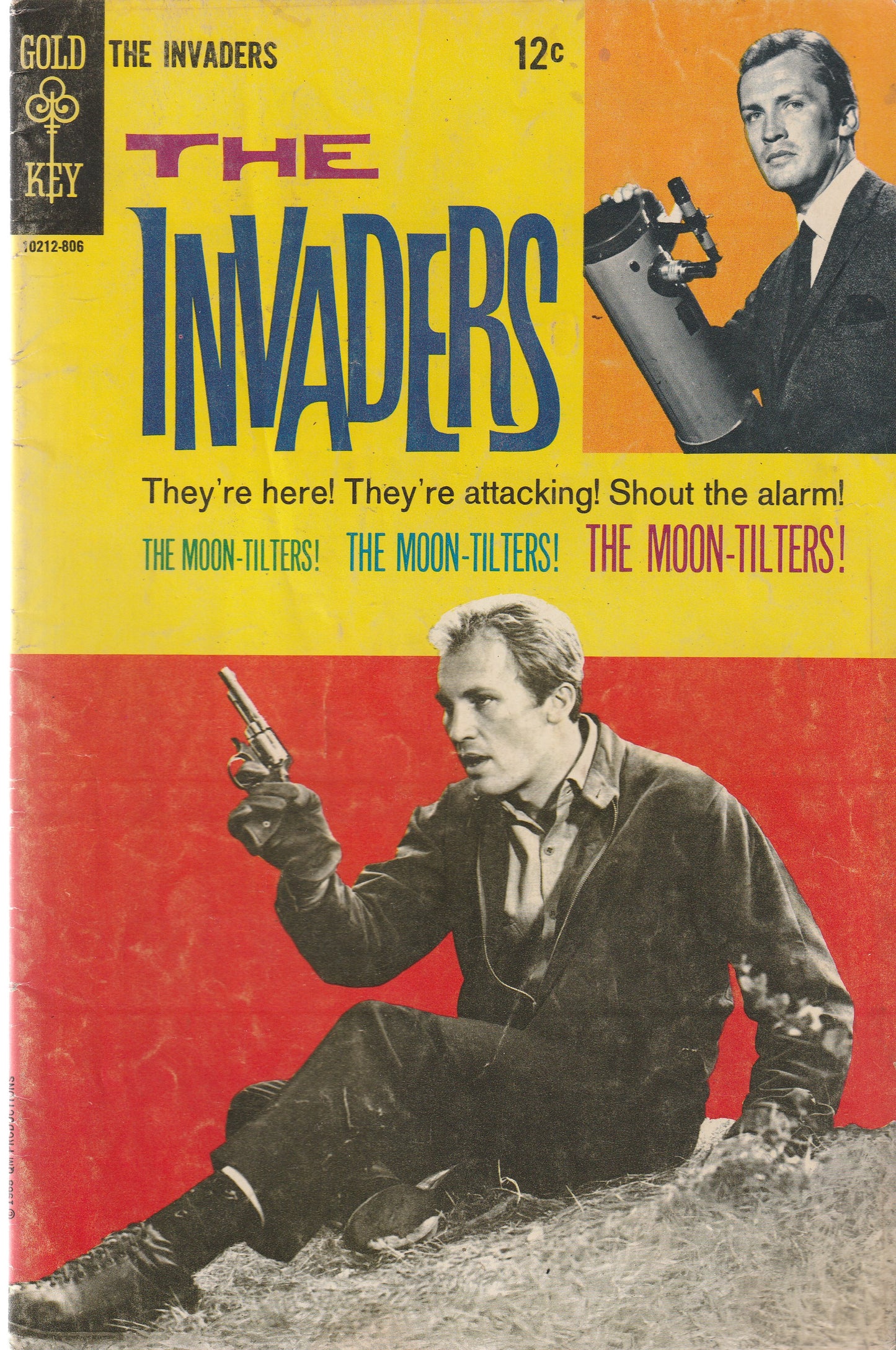 THE INVADERS #3 || GOLD KEY || JUN 1968 || (4.5-5.0)