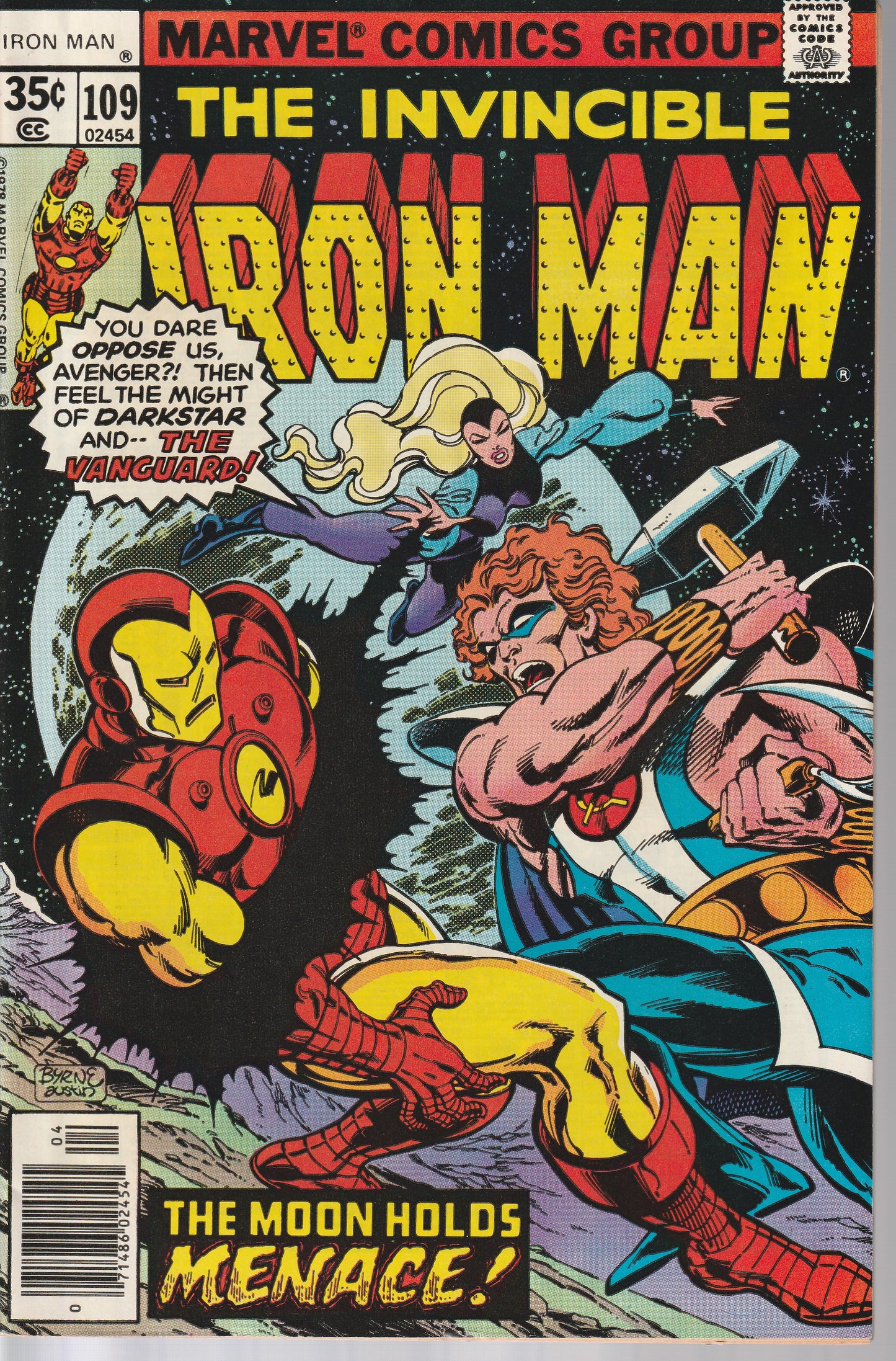 THE INVINCIBLE IRON MAN #109 - MARVEL COMICS - APR 1978