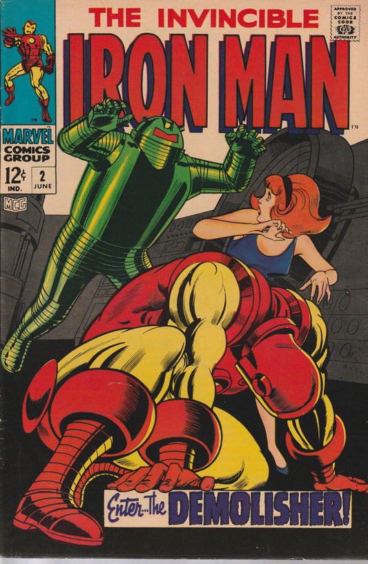 IRON MAN #2 - MARVEL COMICS - JUN 1968 (7.5-8.0)