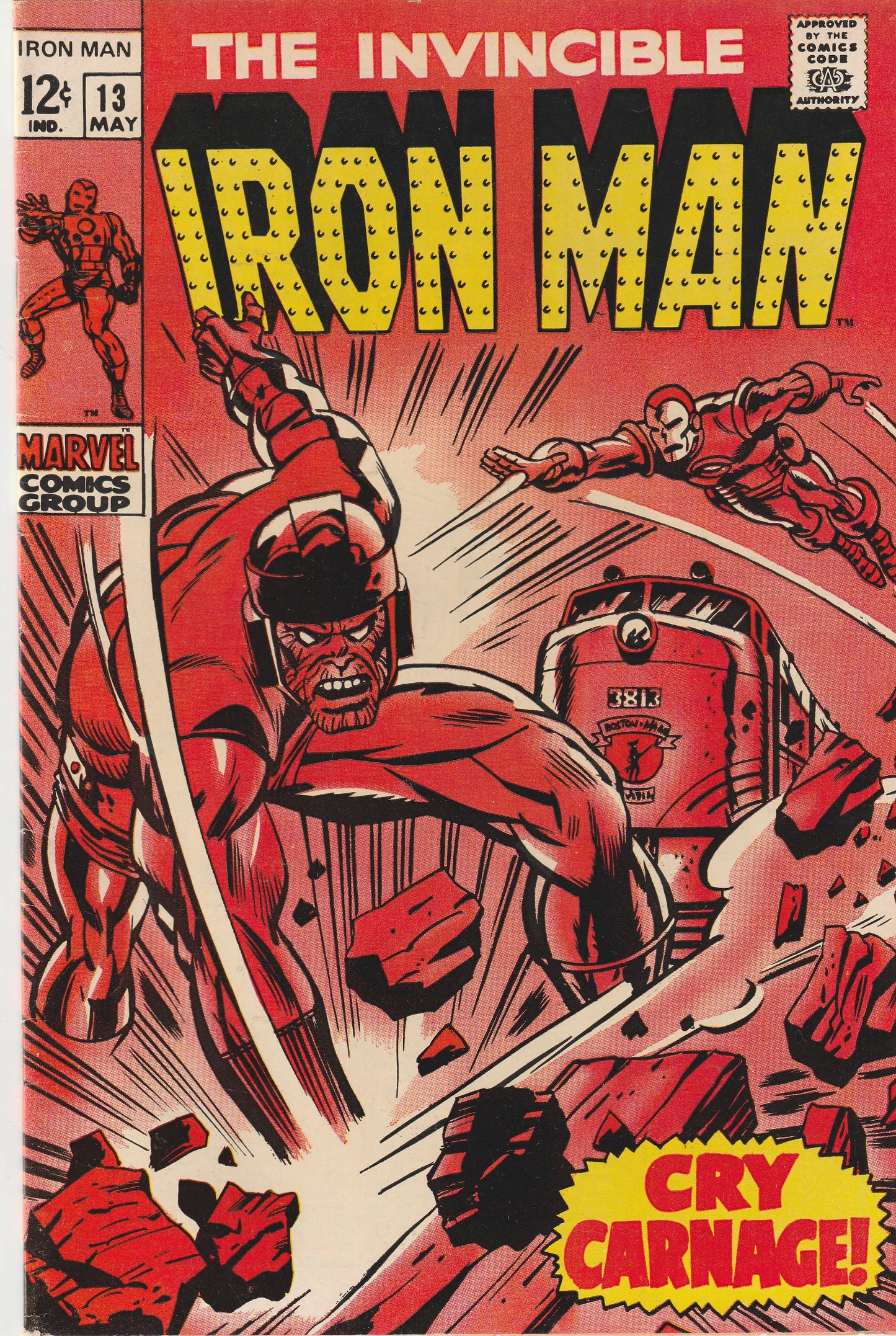 IRON MAN #13 || MARVEL COMICS || MAY 1969 || (6.5-7.0)