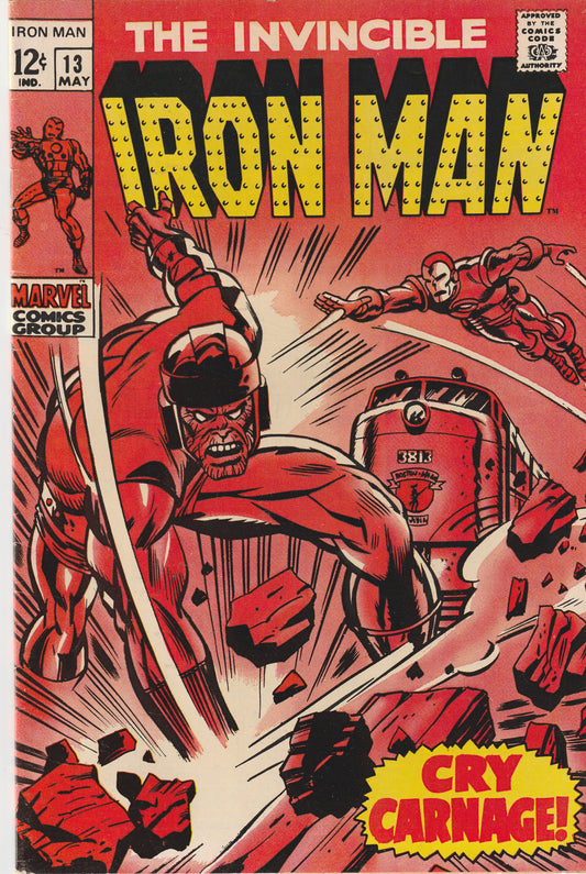 IRON MAN #13 || MARVEL COMICS || MAY 1969 || (6.5-7.0)
