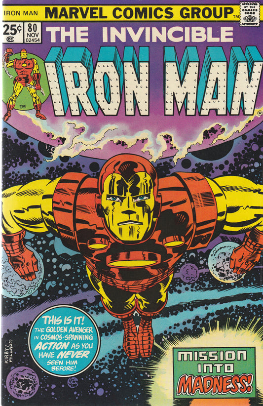 IRON MAN #80 || MARVEL COMICS || NOV 1975 || (8.0)