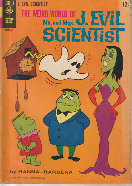MR AND MRS J. EVIL SCIENTIST #2 - GOLD KEY - FEB 1965 (5.0)
