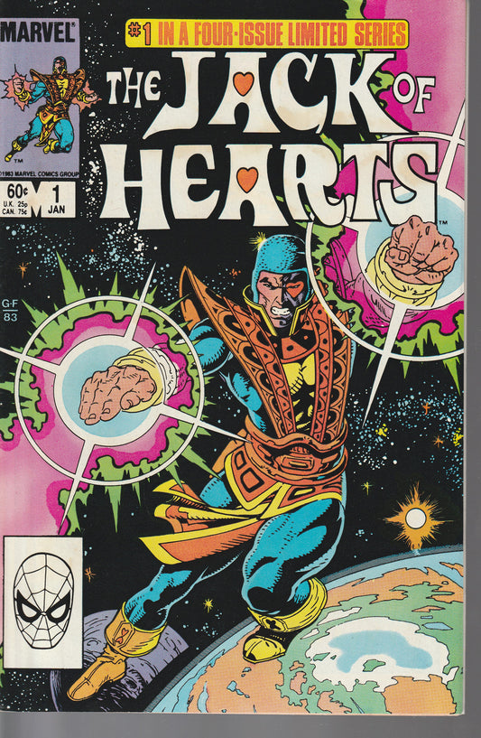 JACK OF HEARTS 1-4 * COMPLETE SET