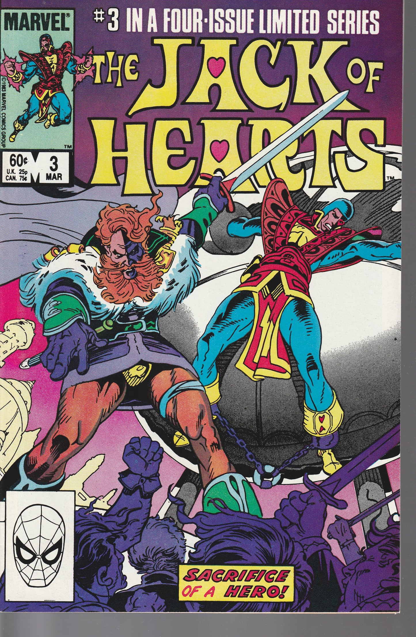 JACK OF HEARTS 1-4 * COMPLETE SET