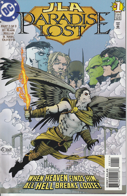 JLA : PARADISE LOST 1-3 * DC COMICS - JAN 1998
