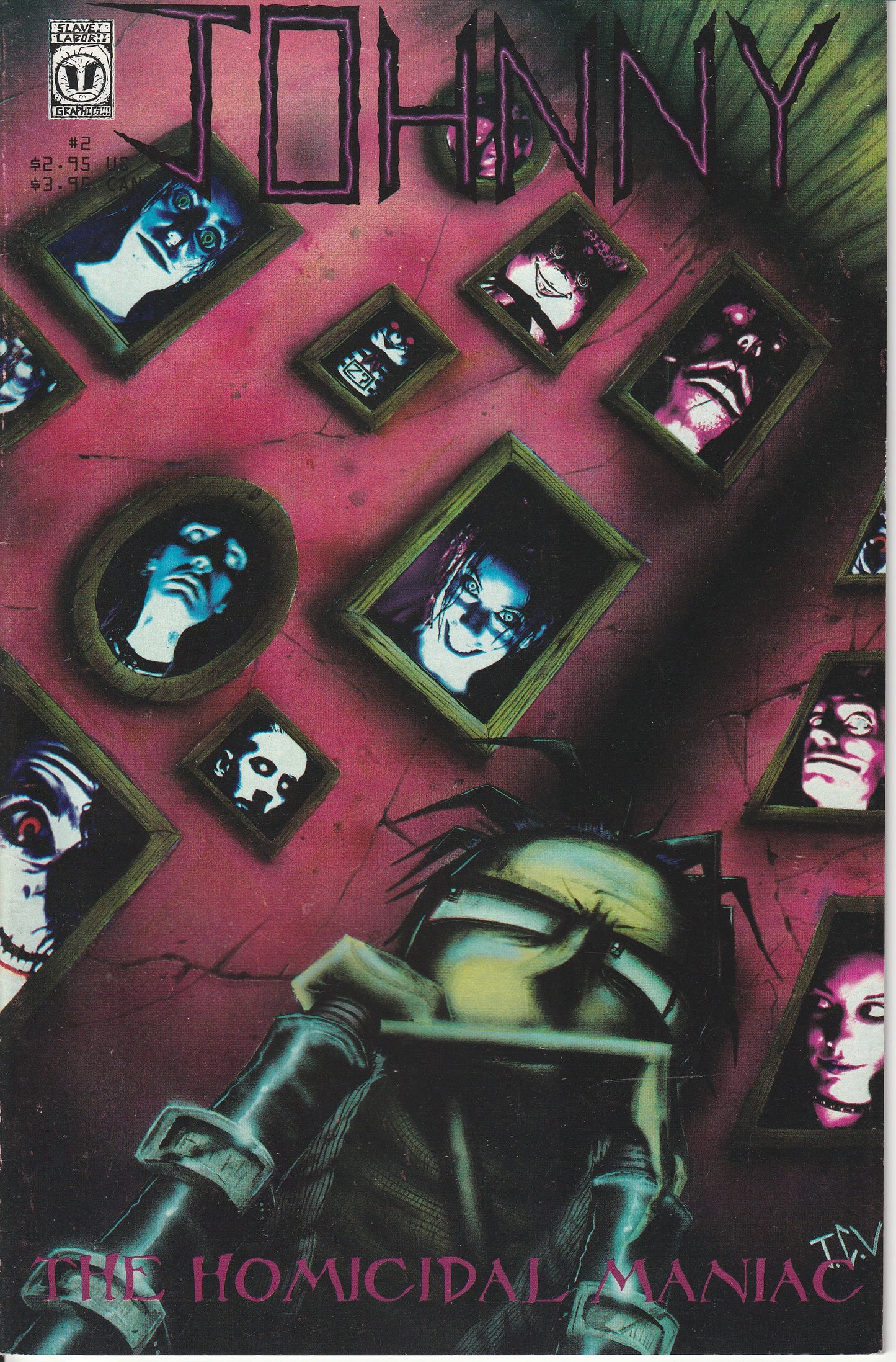 JOHNNY THE HOMICIDAL MANIAC #2 (1ST PRINT)