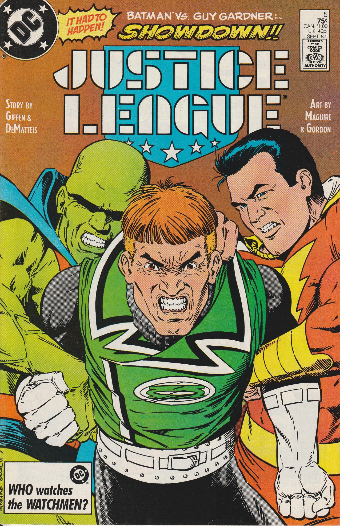 JUSTICE LEAGUE #5 (1992)