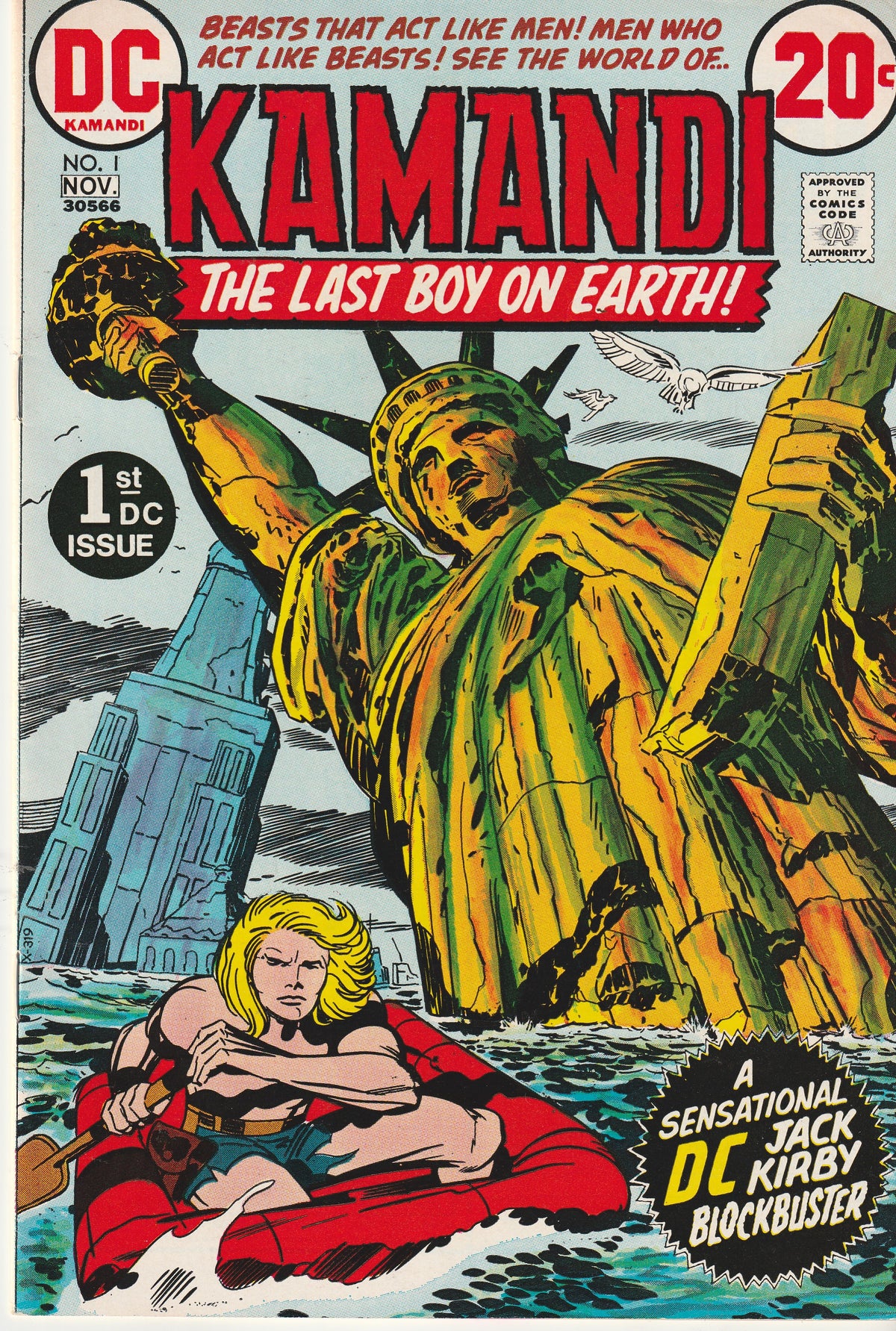 KAMANDI #1 || DC COMICS || NOV 1972 || (8.0-8.5)