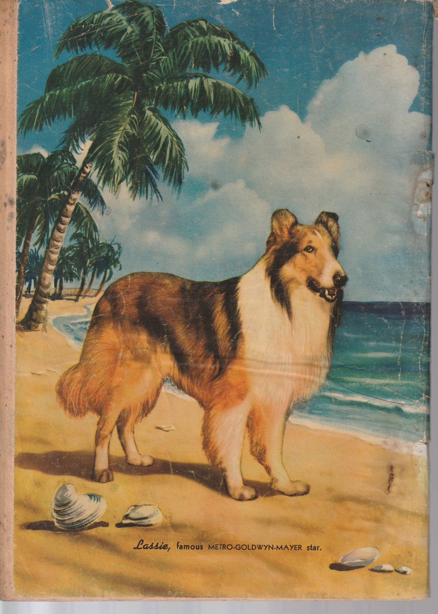 M-G-M'S LASSIE #2 - DELL COMICS - JAN 1952 (1.8-2.0)