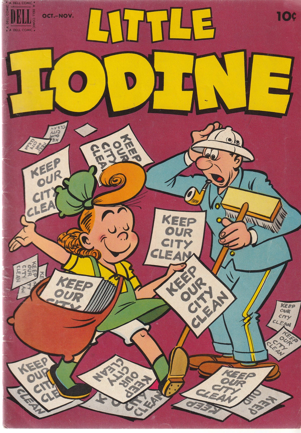 LITTLE IODINE #14 || DELL || JAN 1950 || (5.0-5.5)
